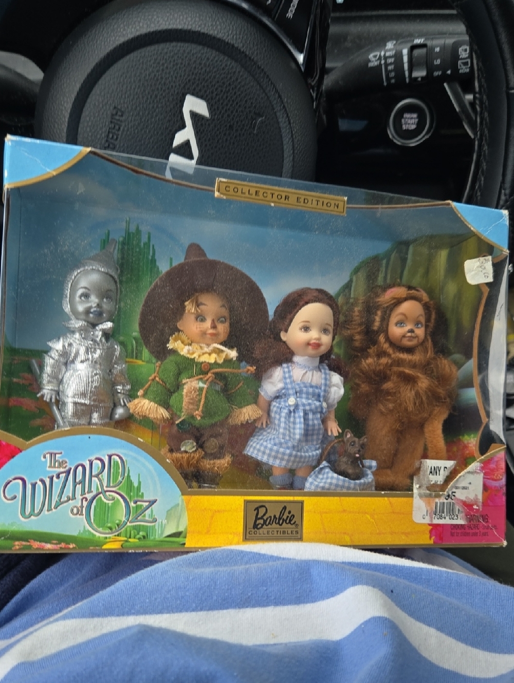 Mattel Barbie Wizard of Oz Collector Doll Set - Blue, Silver, Green, Brown